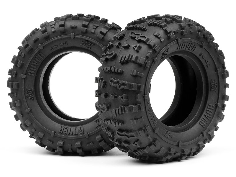 Hb Rover HB-67913 - HB Rover 1.9 TIRE (Red/Rock Crawler/2pcs) - Løten RC Shop AS