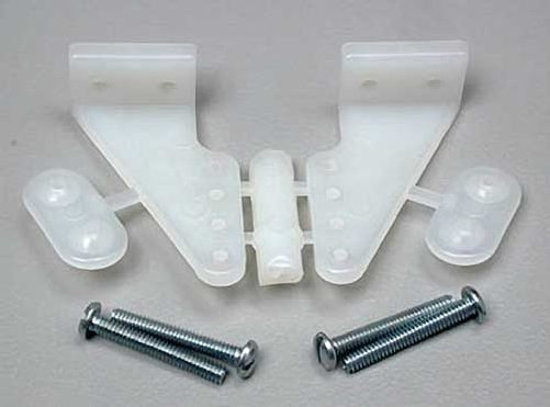 Dubro DB105 HD Nylon Control Horns 1-1/8 (2pcs) Hardware for RC Model Aircraft