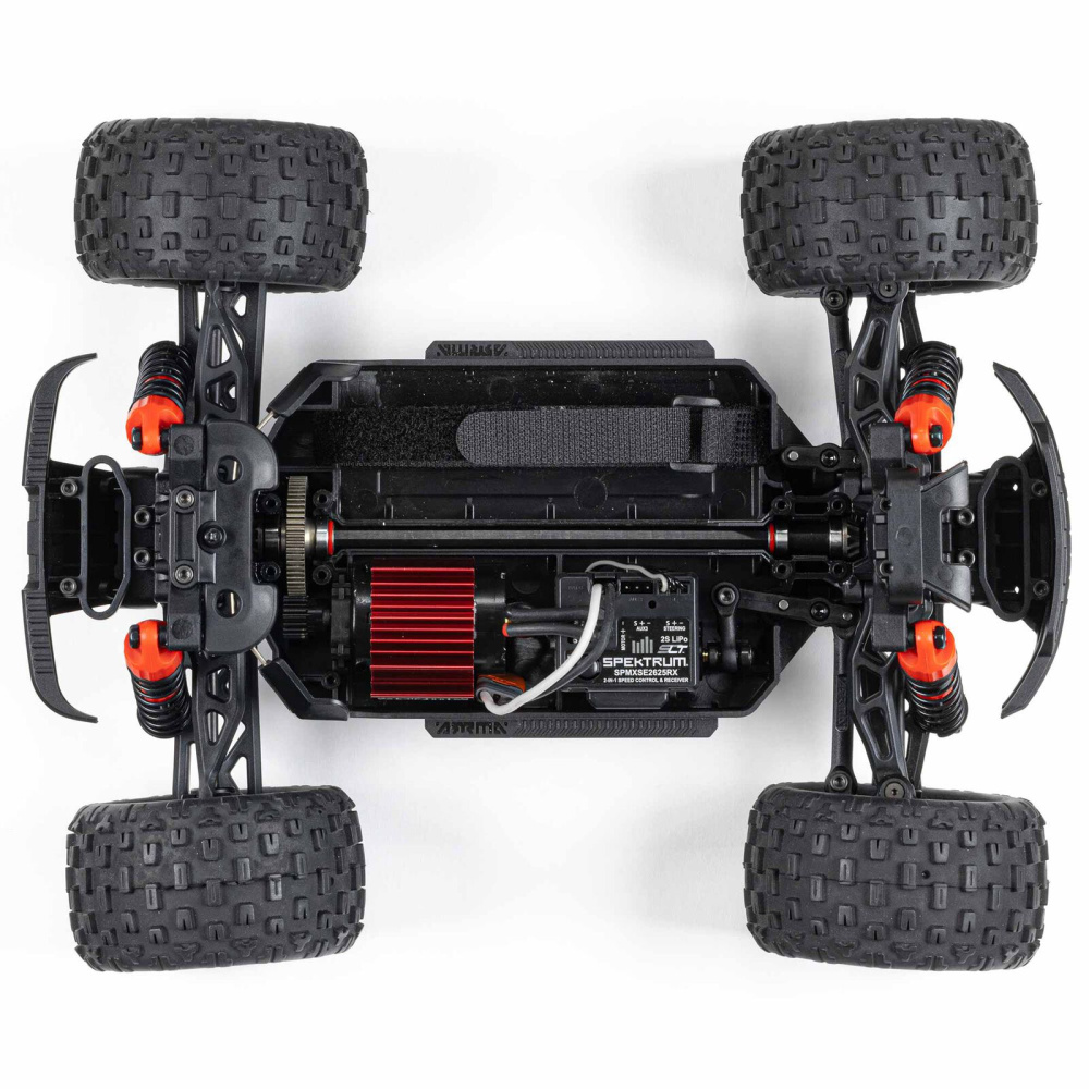 JOYSOG Differentiële Onderdelen voor ARRMA 1/18 Graniet GROM/Typhon GROM/1/14 Mini Mojave GROM RC Universele Metalen Differentiële Onderdelen (2* Rood